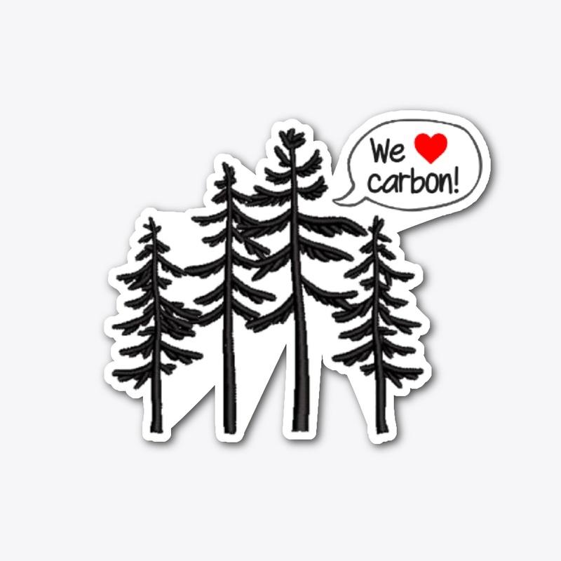 Trees love carbon