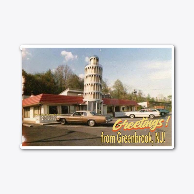 Greenbrook NJ Leaning Tower of Pizza 